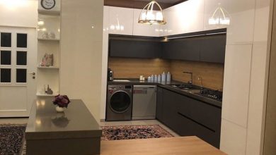 کابینت مدرن برای آشپزخانه کوچک 4