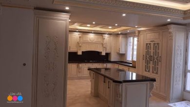 کابینت ممبران با روکش چوب 2