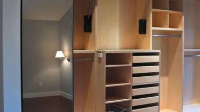 عمق استاندارد کمد دیواری 5