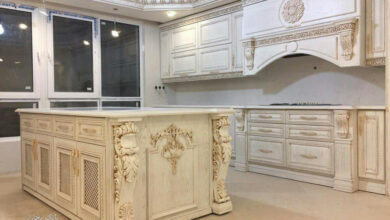 کابینت ممبران روکش چوب