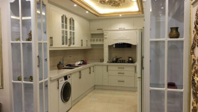 3 عکس از کابینت ممبران سفید