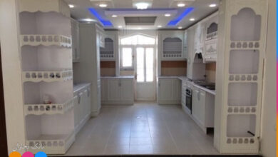 مدل کابینت ممبران سفید