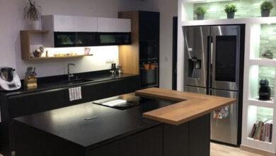 عمق استاندارد کابینت آشپزخانه