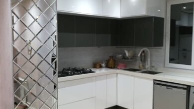 آشپزخانه مدرن های گلاس