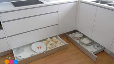 کشو زیر کابینت