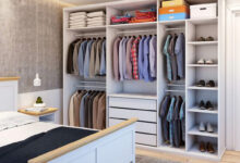 فضای داخلی کمد دیواری