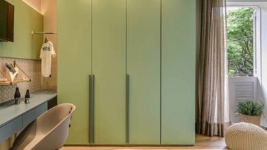 5 مدل کمد دیواری رنگی